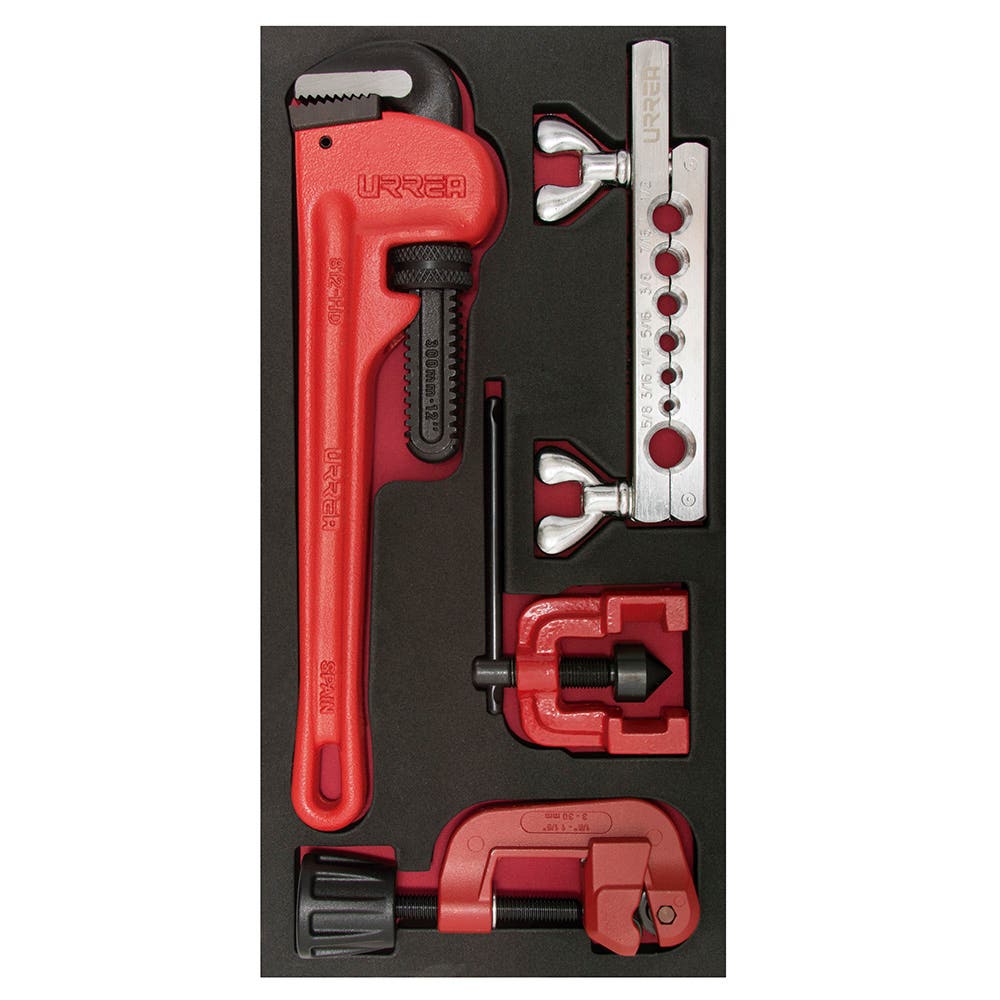 Juego de herramienta para manejo de tubo 3 piezas, CH125-C Urrea