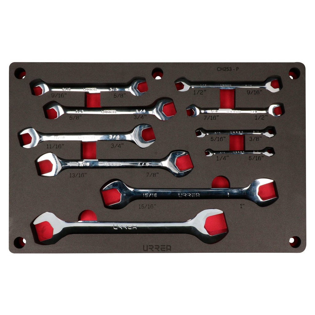 Charola de espuma de EVA para juego CH253P Urrea