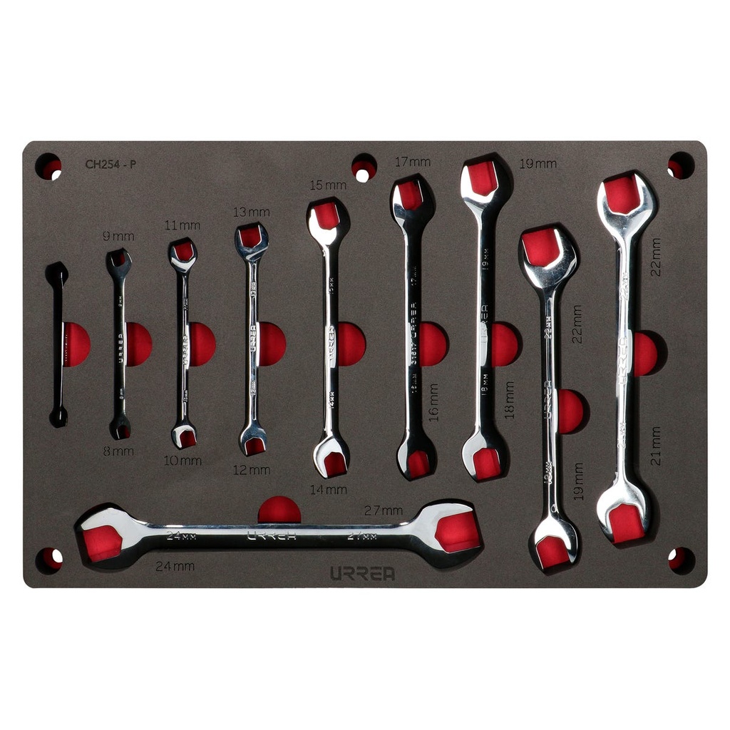 Charola de espuma de EVA para juego CH254P Urrea