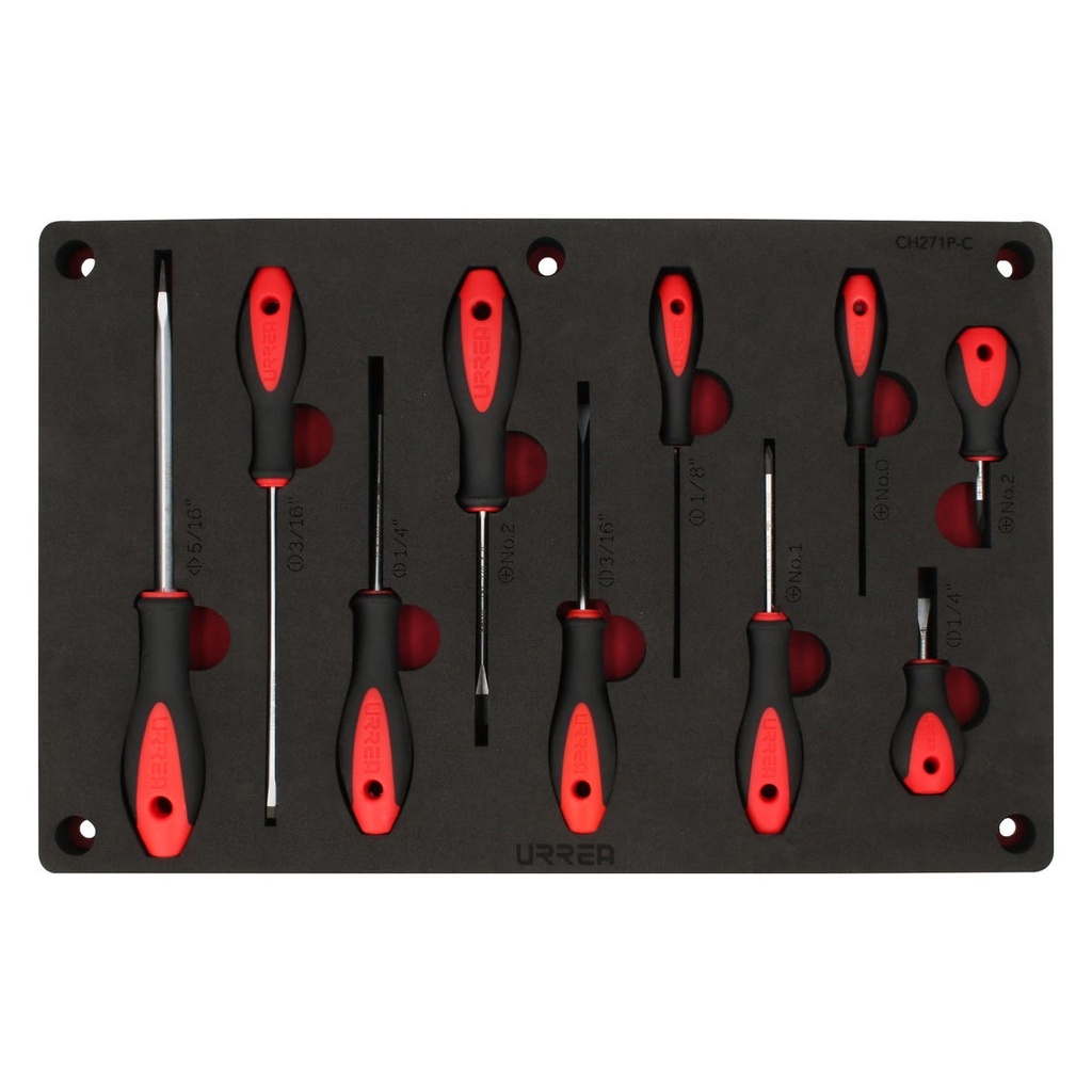 Charola de espuma de EVA para juego CH271P Urrea