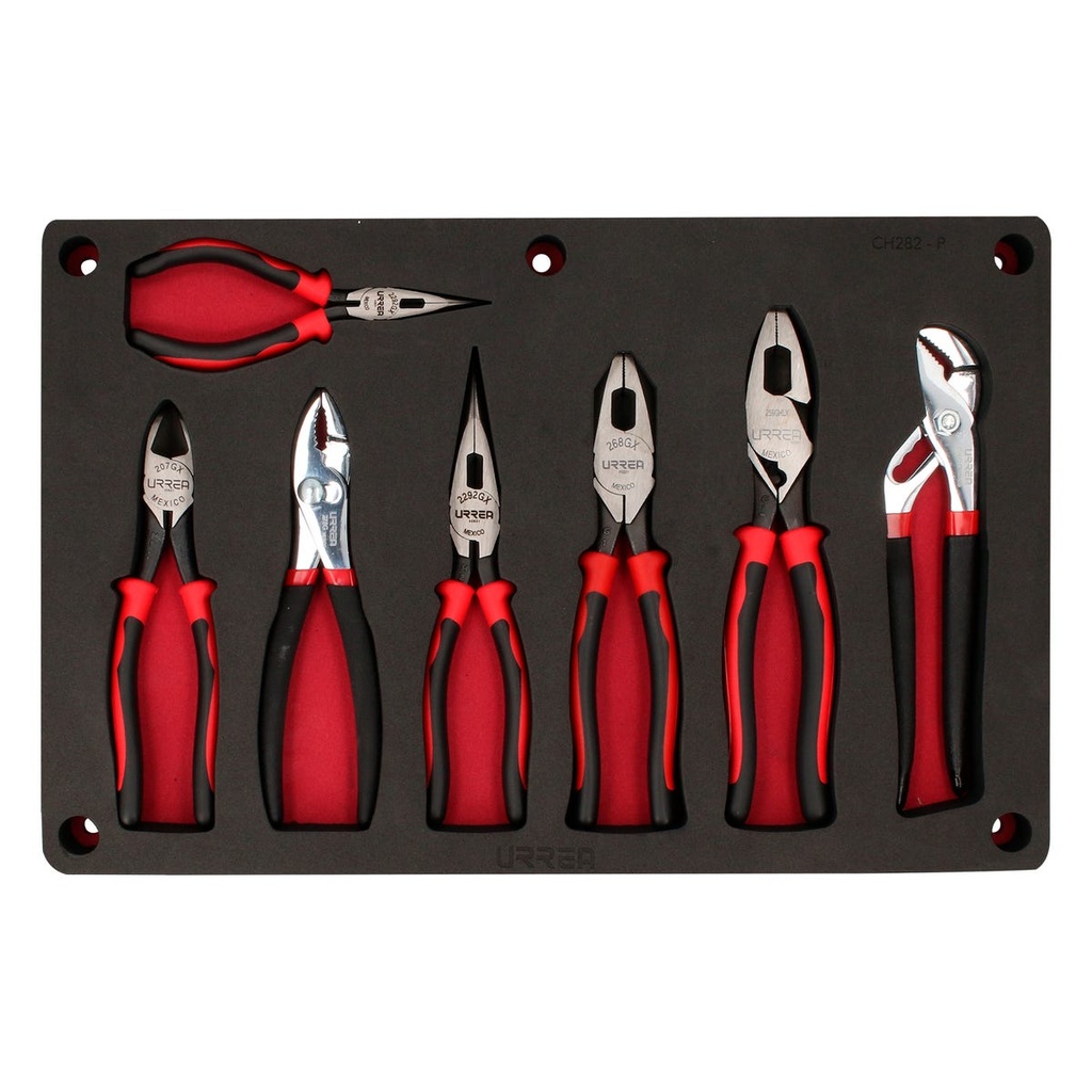 Charola de espuma de EVA para juego CH282P Urrea