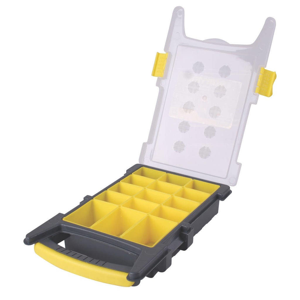 Caja organizadora plástica 8" x 13" x 2" Surtek