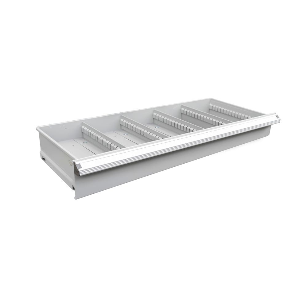 Gaveta para gabinete modular de entrepaños serie X 4" Urrea