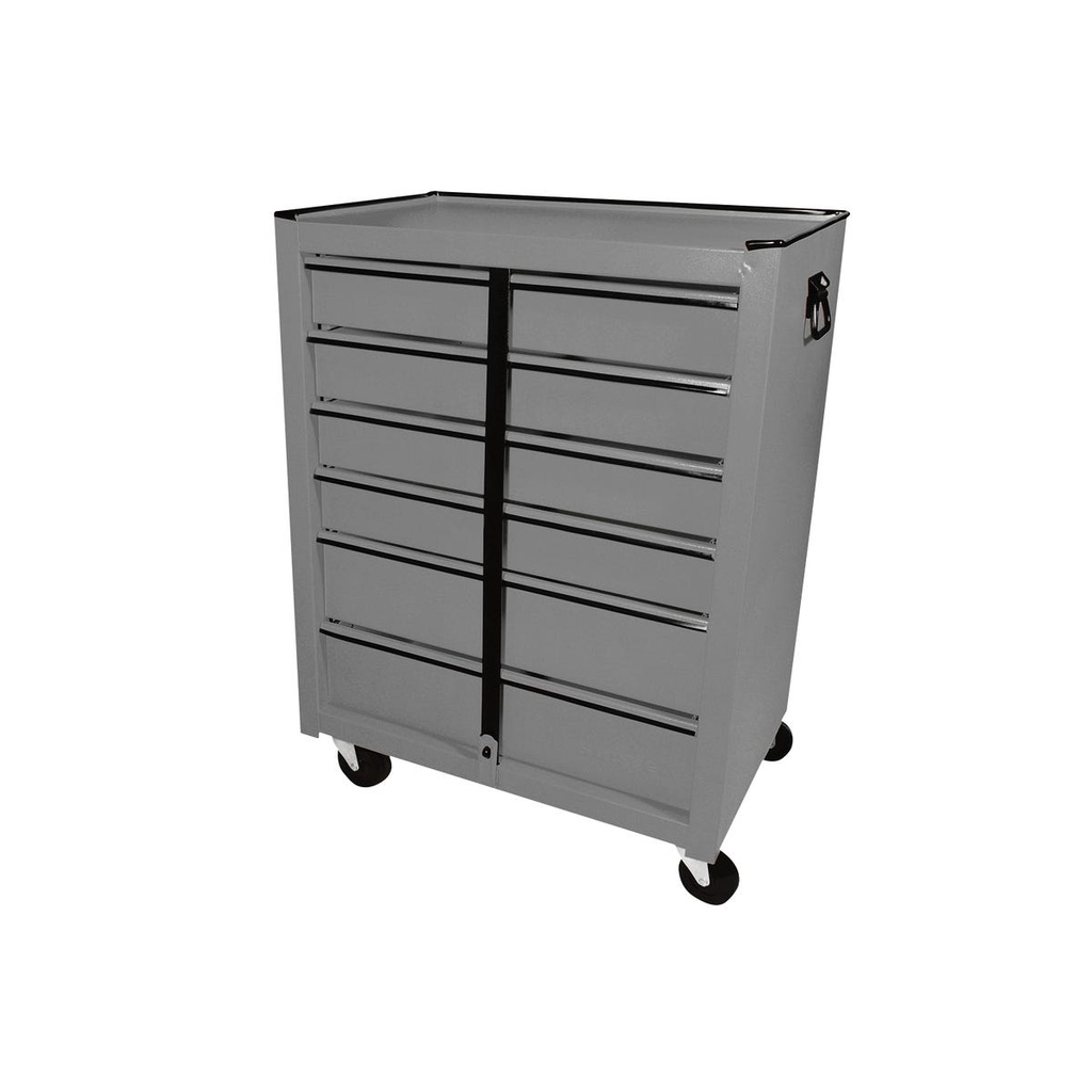 Gabinete móvil con 6 gavetas color gris 25" Surtek