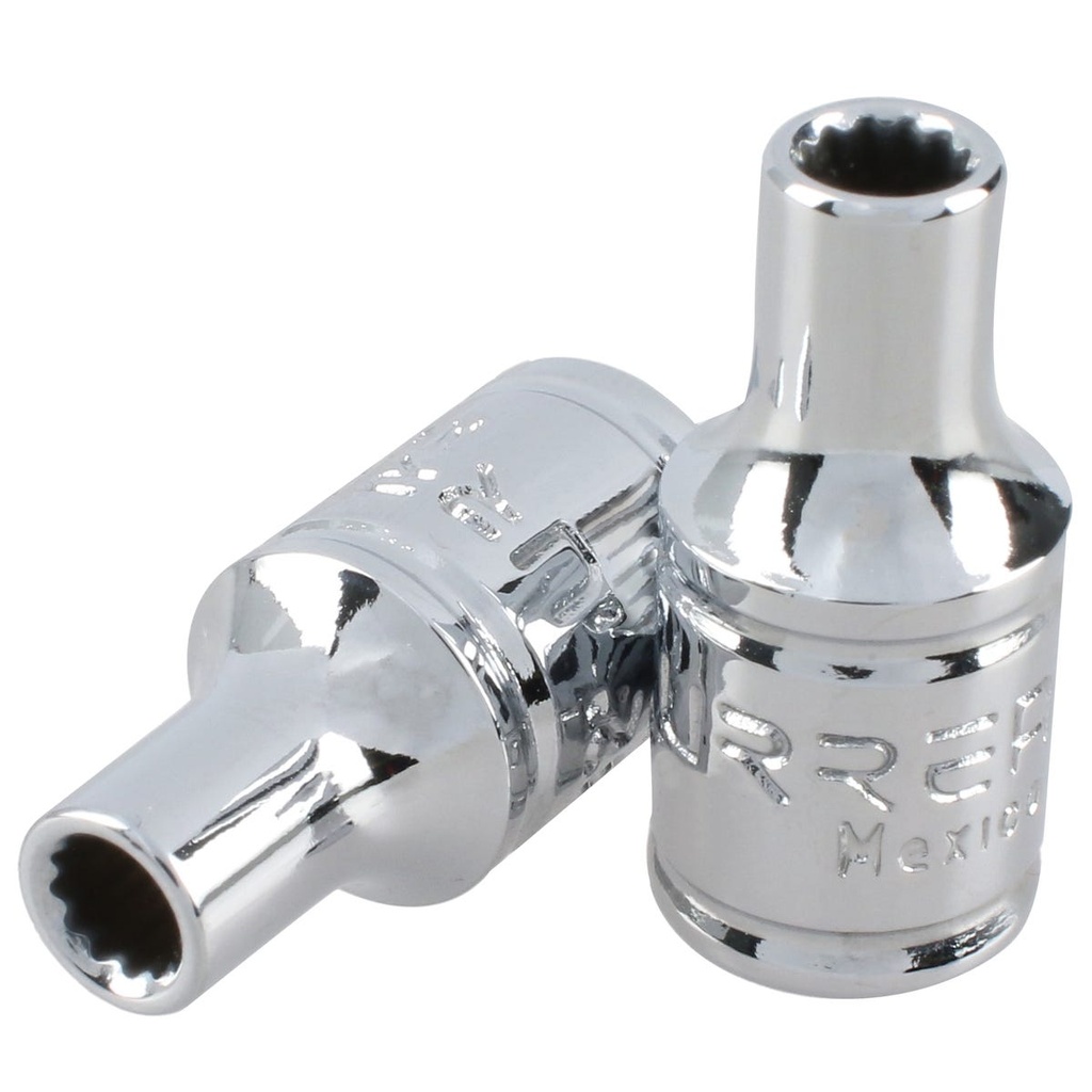 Dado cuadro de 1/4", 12 puntas, en pulgadas, 1/4" Urrea