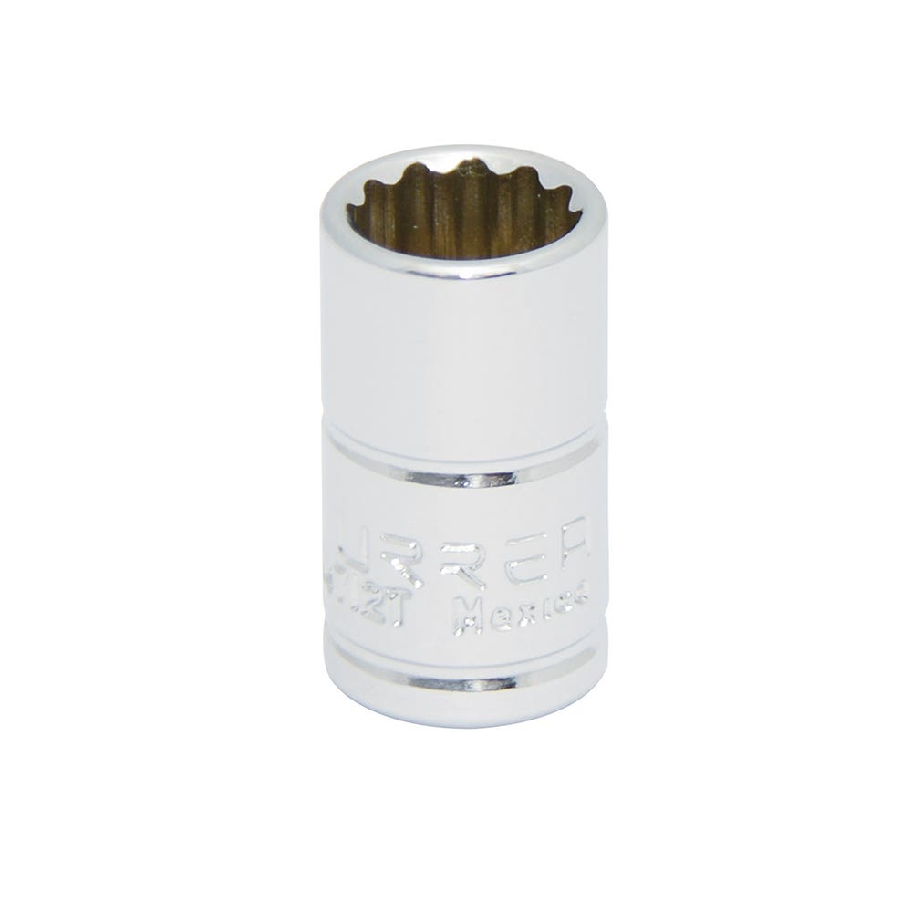 [4711T] Dado cuadro de 1/4", 12 puntas, en pulgadas, 11/32" Urrea