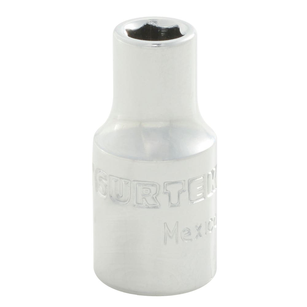 [4409] Dado cuadro de 1/4", 6 puntas, en pulgadas, 9/32" Surtek