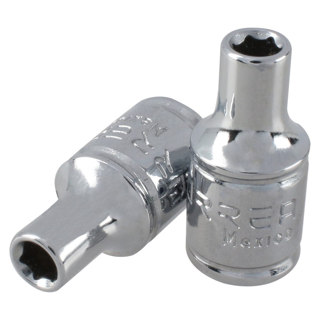 Dado cuadro de 1/4", 6 puntas, métrico, 4.5 mm Urrea