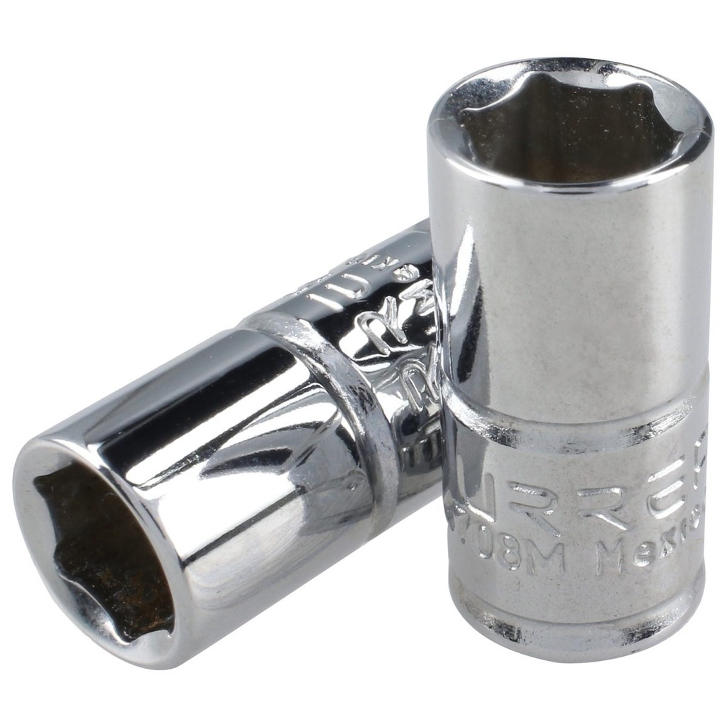 Dado cuadro de 1/4", 6 puntas, métrico, 8 mm Urrea