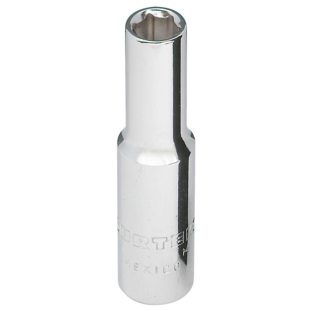 Dado largo cuadro de 1/4", 6 puntas, en pulgadas, 9/32" Surtek
