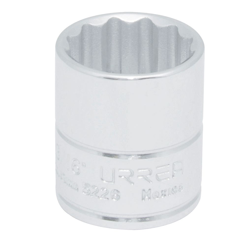 Dado cuadro de 3/8", 12 puntas, en pulgadas, 13/16" Urrea