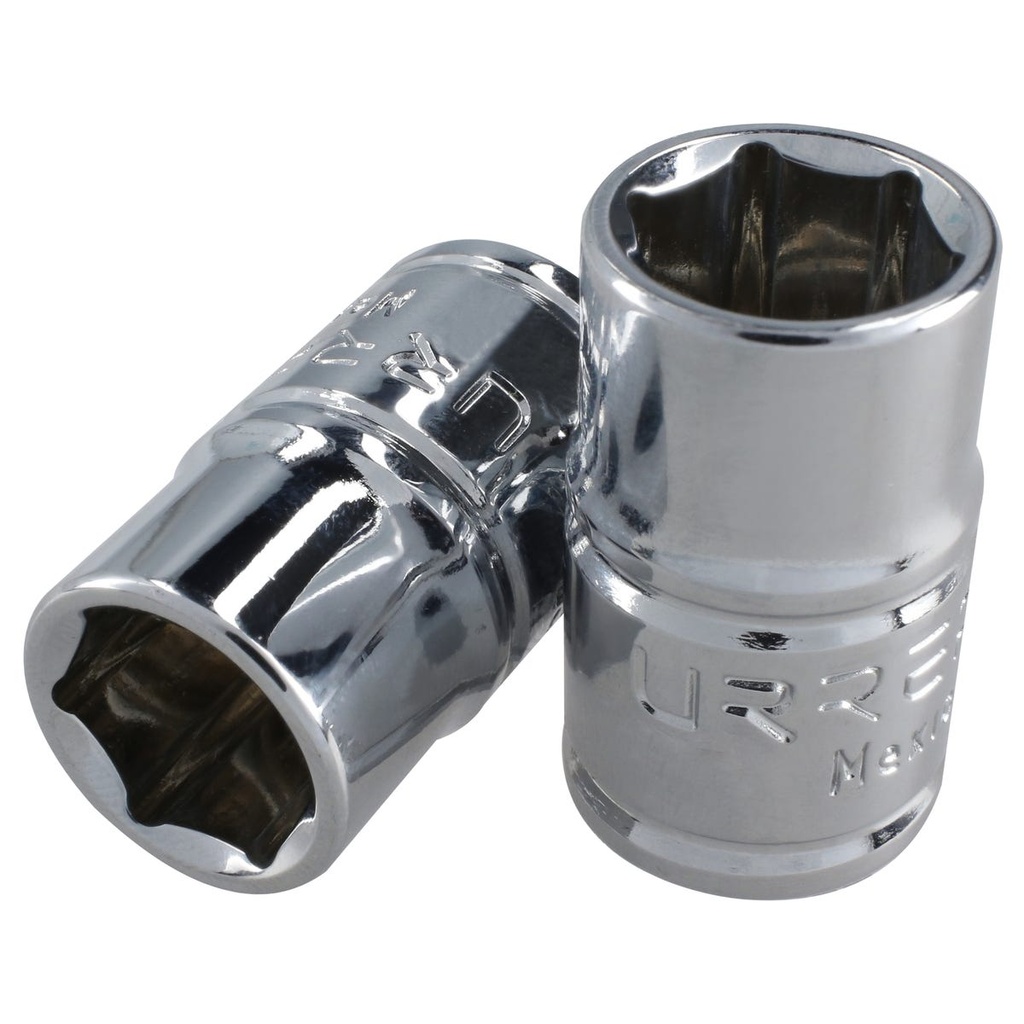 [5208H] Dado cuadro de 3/8", 6 puntas, en pulgadas, 1/4" Urrea