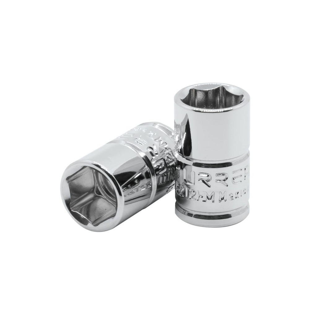 Dado cuadro de 3/8", 12 puntas, métrico, 13 mm Urrea