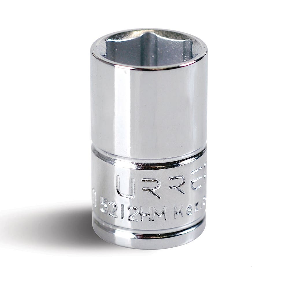 Dado cuadro de 3/8", 6 puntas, métrico, 12 mm Urrea