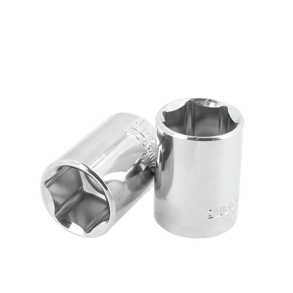 Dado cuadro de 3/8", 12 puntas, métrico, 13 mm Surtek