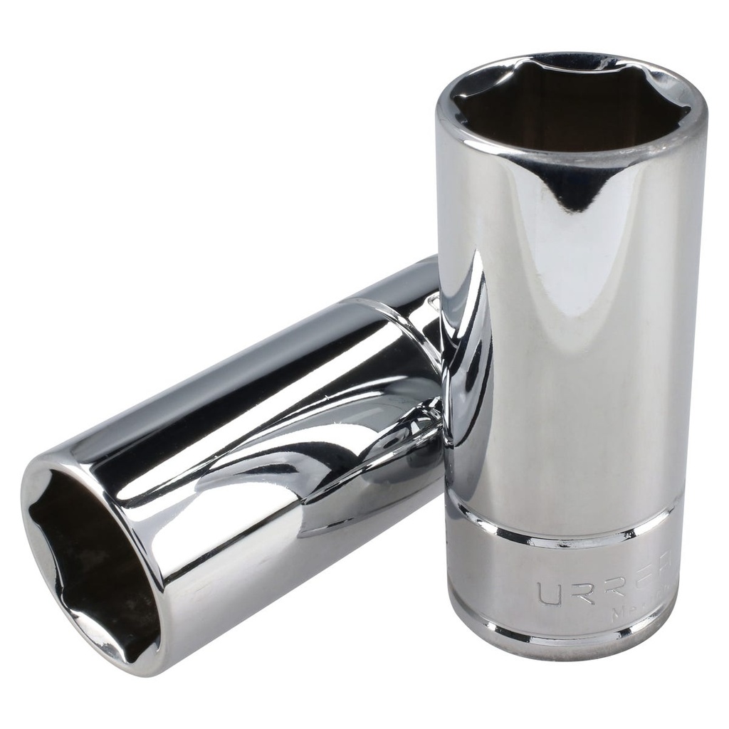 [5028H] Dado largo cuadro de 3/8", 6 puntas, en pulgadas, 7/8" Urrea