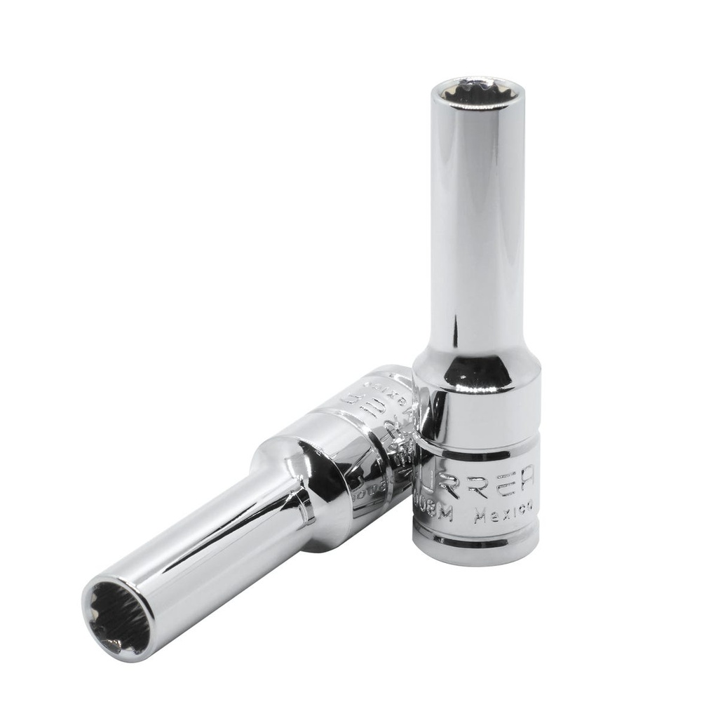 Dado largo cuadro de 3/8", 12 puntas, métrico, 11 mm Urrea