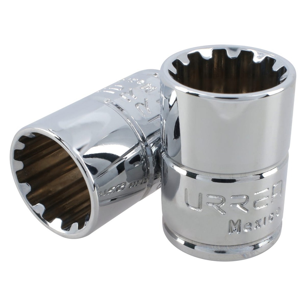 Dado Spline cuadro de 3/8", #16 Urrea