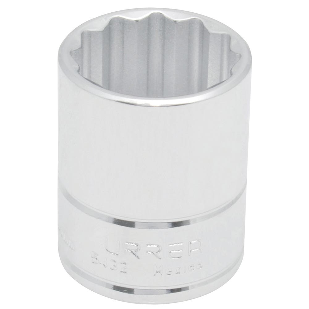 [5420] Dado cuadro de 1/2", 12 puntas, en pulgadas, 5/8" Urrea