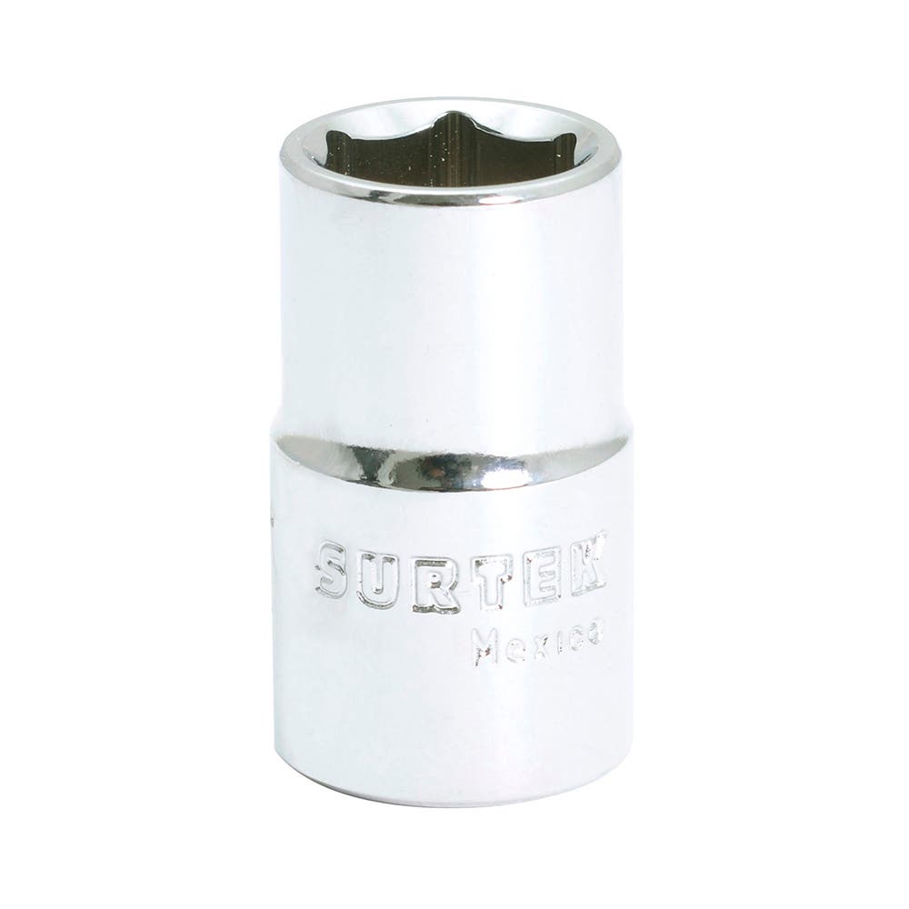 Dado en pulgadas cuadro de 1/2", 6 puntas, 1/2" Surtek