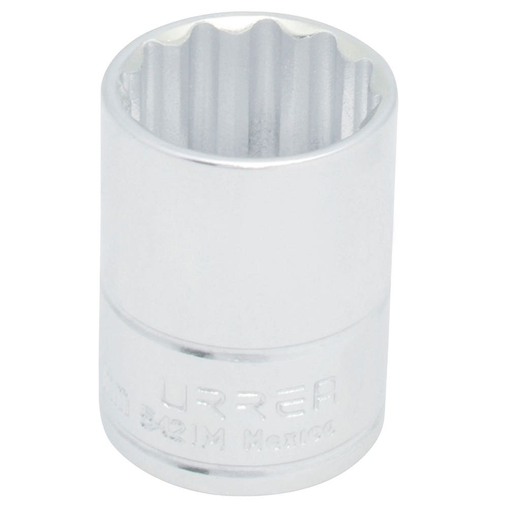 Dado cuadro de 1/2", 12 puntas, métrico, 22 mm Urrea