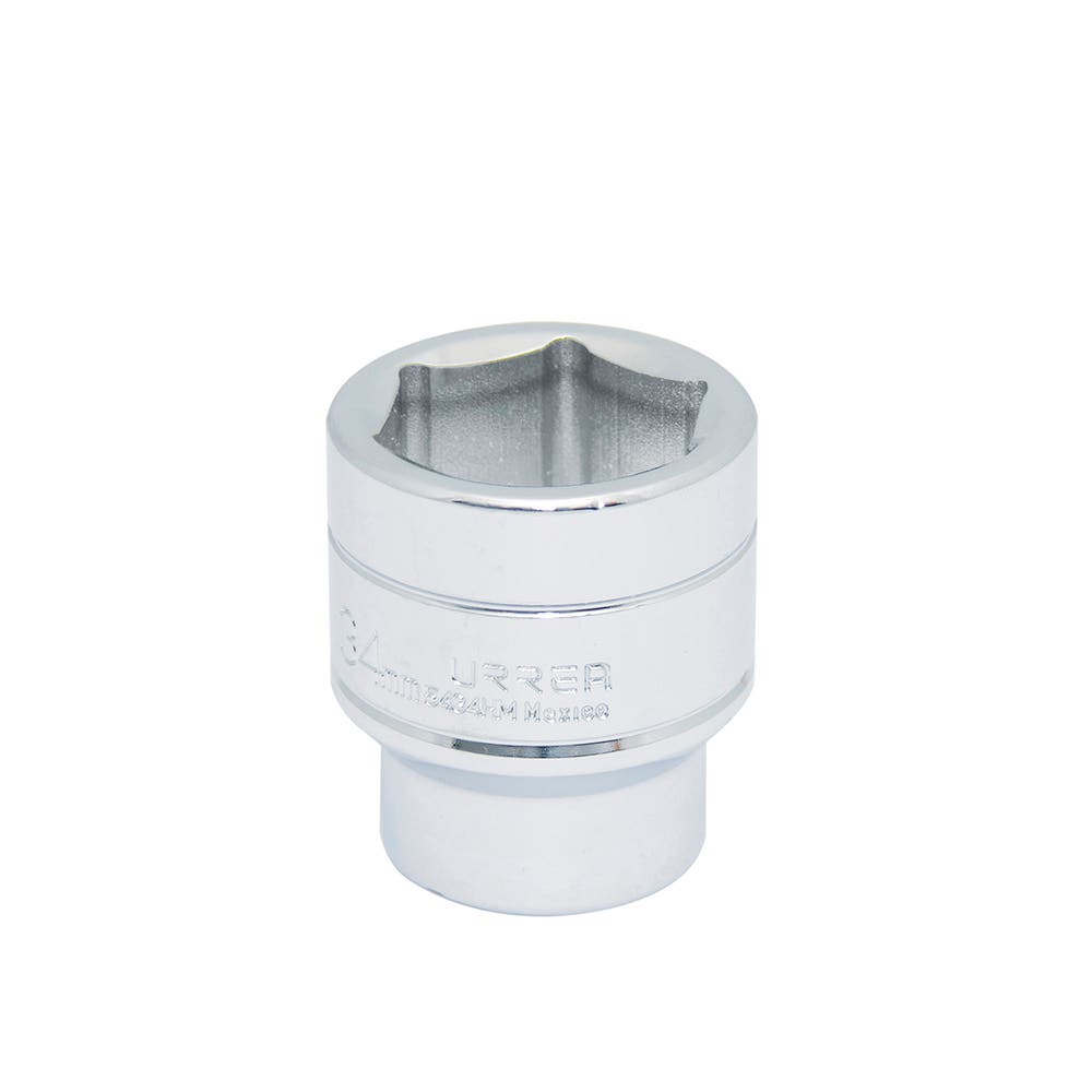 Dado cuadro de 1/2", 6 puntas, métrico, 34 mm Urrea