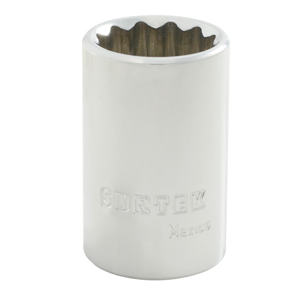 [F5822M] Dado cuadro de 1/2", 12 puntas, métrico, 22 mm Surtek