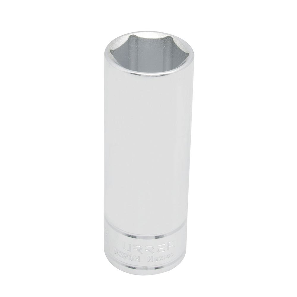 Dado largo cuadro de 1/2", 6 puntas, en pulgadas, 11/16" Urrea