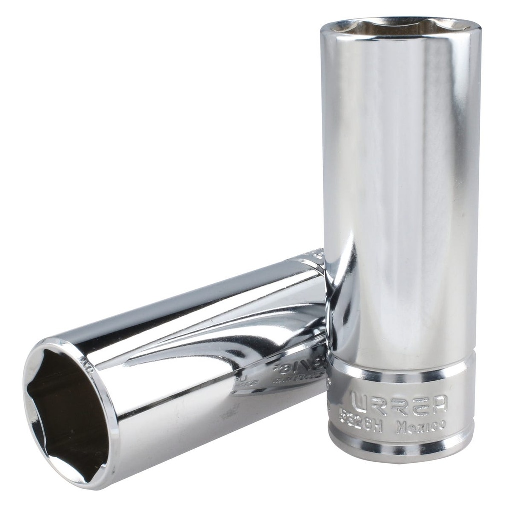 Dado largo cuadro de 1/2", 6 puntas, en pulgadas, 13/16" Urrea