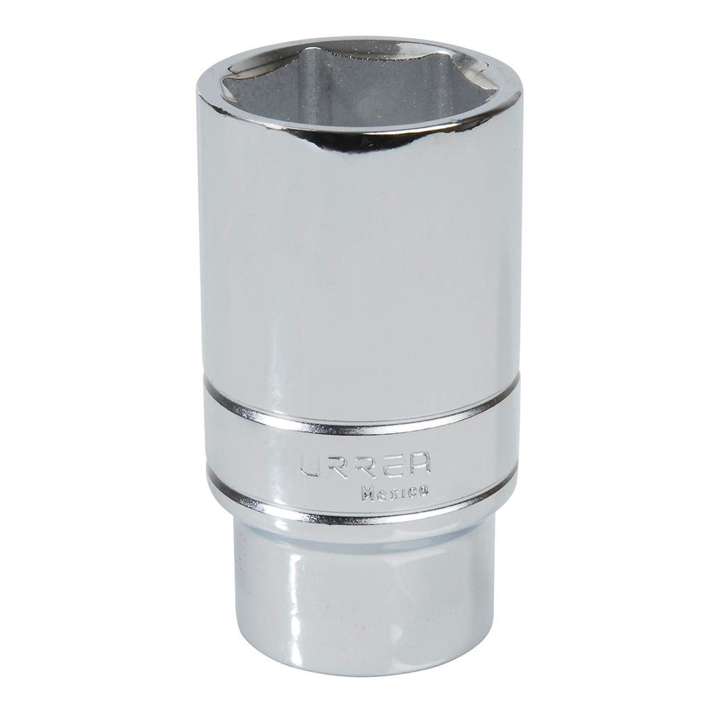 [5340H] Dado largo cuadro de 1/2", 6 puntas, en pulgadas, 1-1/4" Urrea