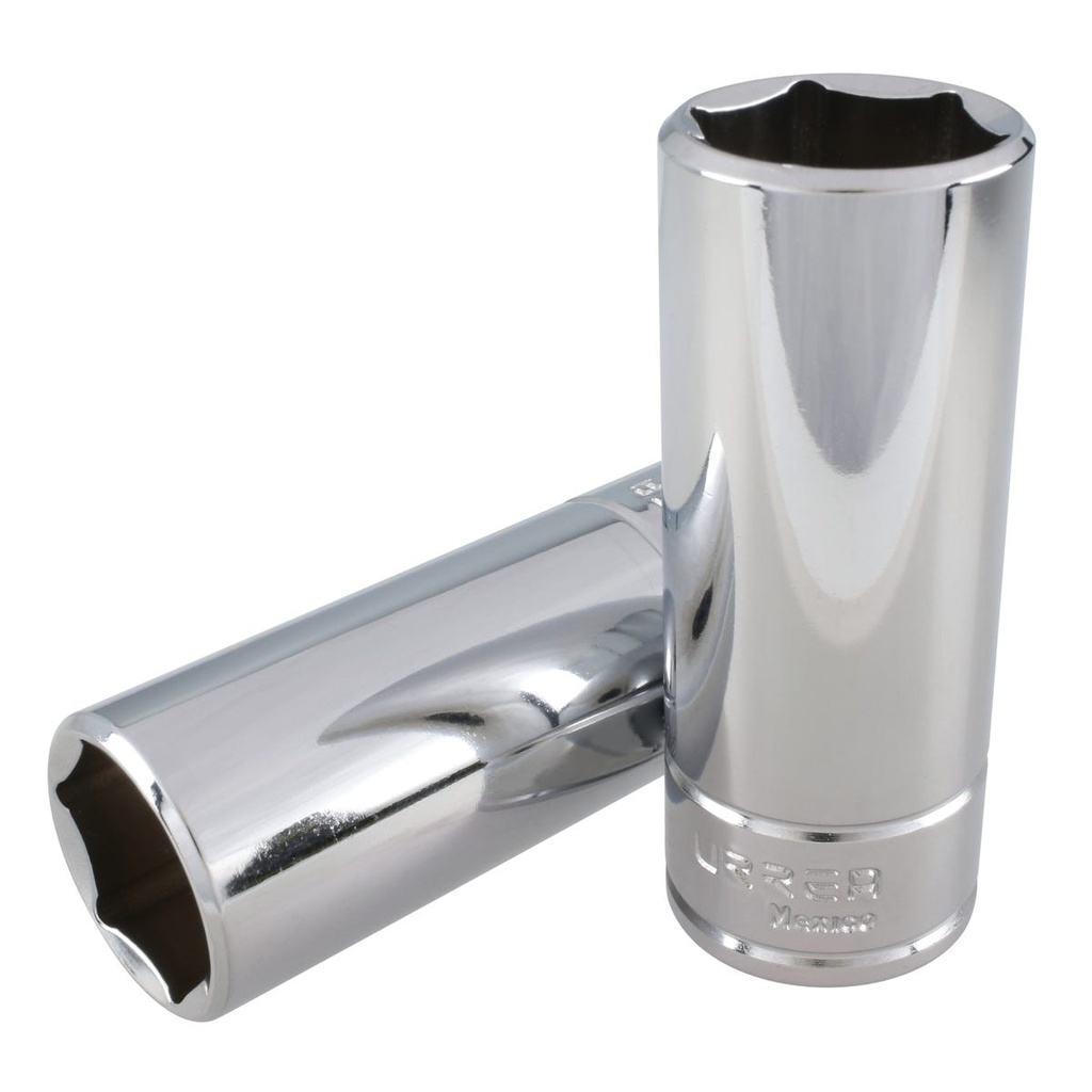 Dado largo cuadro de 1/2", 6 puntas, métrico, 23 mm Urrea