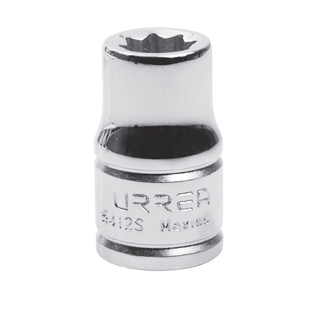 Dado cuadro de 1/2", 8 puntas, en pulgadas, 3/8" Urrea