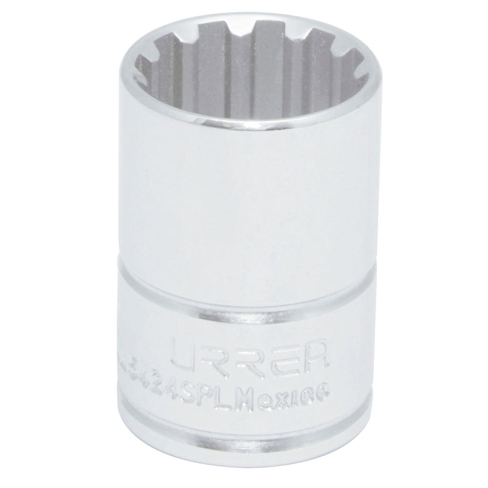 [5418SPL] Dado spline cuadro de 1/2", # 18 Urrea