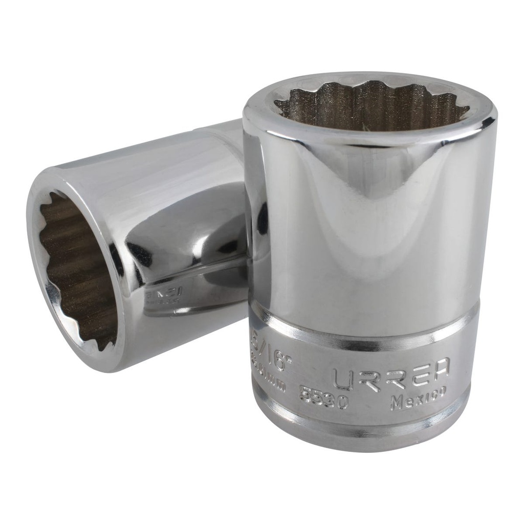 Dado cuadro de 3/4", 12 puntas, en pulgadas, 15/16" Urrea