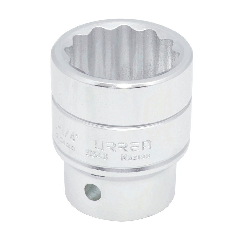 Dado cuadro de 3/4", 12 puntas, en pulgadas, 1-1/4" Urrea