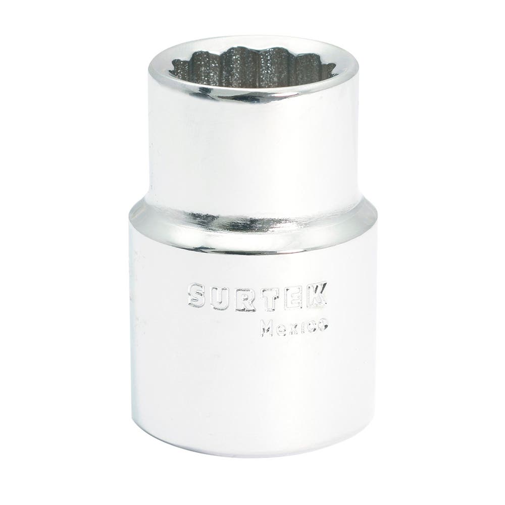 Dado cuadro de 3/4", 12 puntas, en pulgadas, 3/4" Surtek