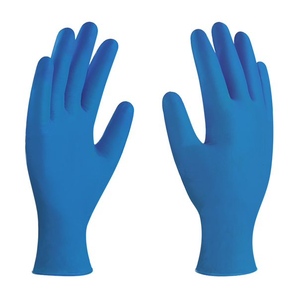Guante De Nitrilo Azul Desechable Resistente