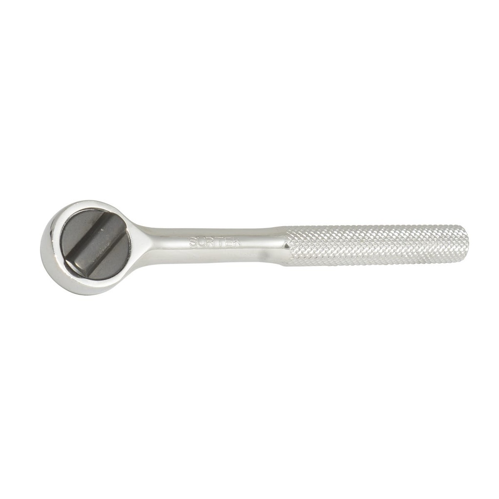 Matraca reversible cabeza redonda, para dado cuadro de  1/4" Surtek