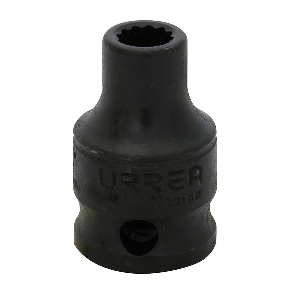 Dado de impacto cuadro de 3/8", 12 puntas, en pulgadas, 5/16" Urrea