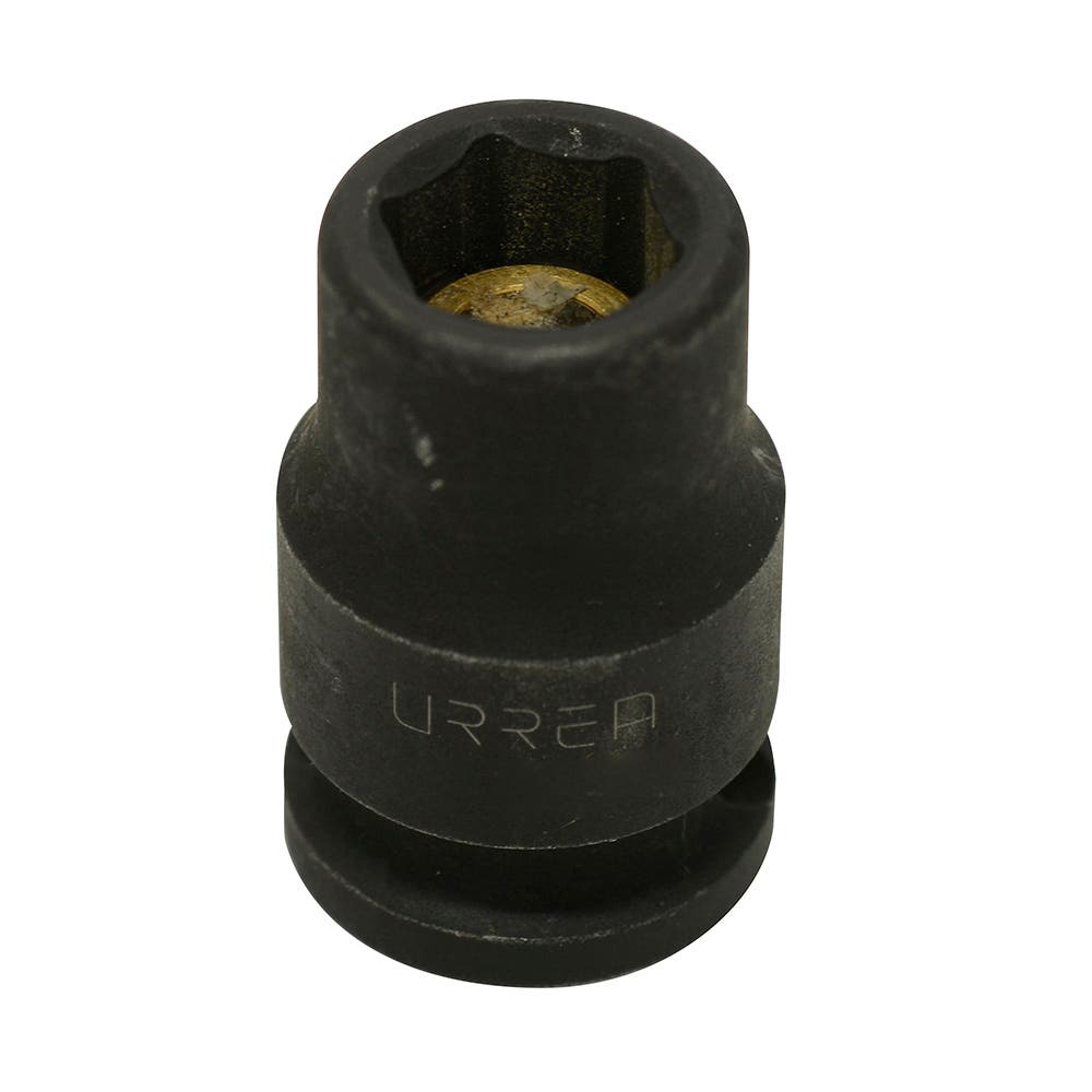 Dado de impacto con imán cuadro de 3/8", 6 puntas, en pulgadas, 7/16" Urrea