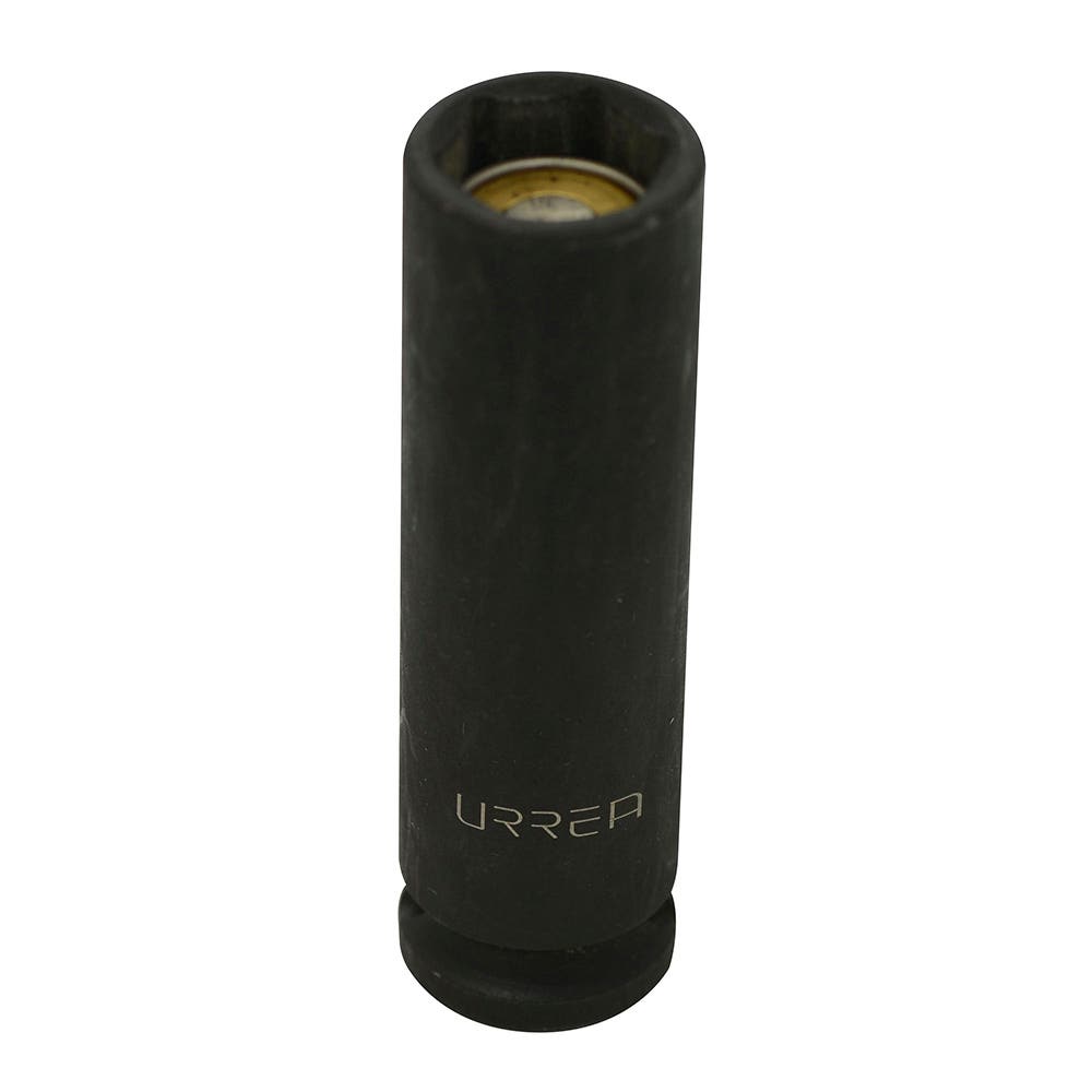 Dado de impacto largo con imán cuadro de 3/8", 6 puntas, en pulgadas, 1/2" Urrea