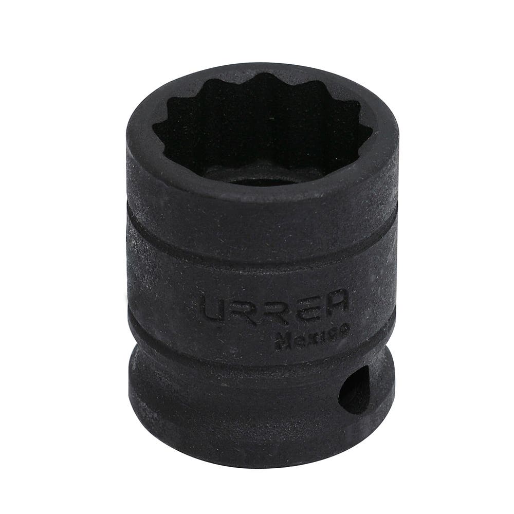 Dado de impacto cuadro de 1/2", 12 puntas, en pulgadas, 1-3/16" Urrea