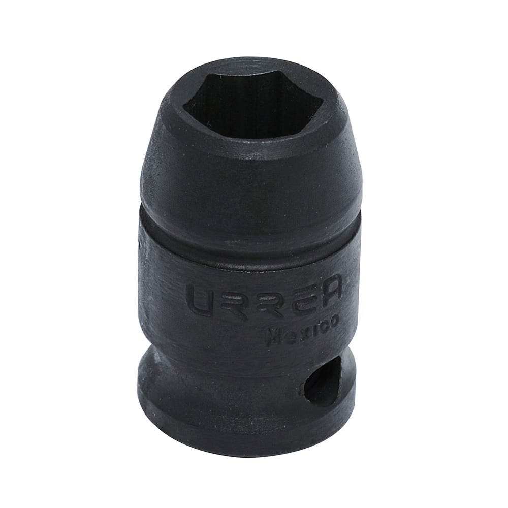 Dado de impacto cuadro de 1/2", 6 puntas, en pulgadas, 3/8" Urrea
