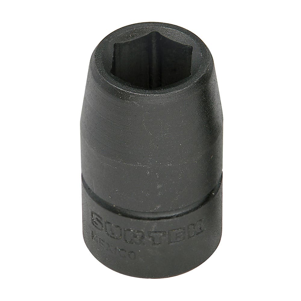 Dado de impacto cuadro de 1/2", 6 puntas, en pulgadas, 1/2" Surtek