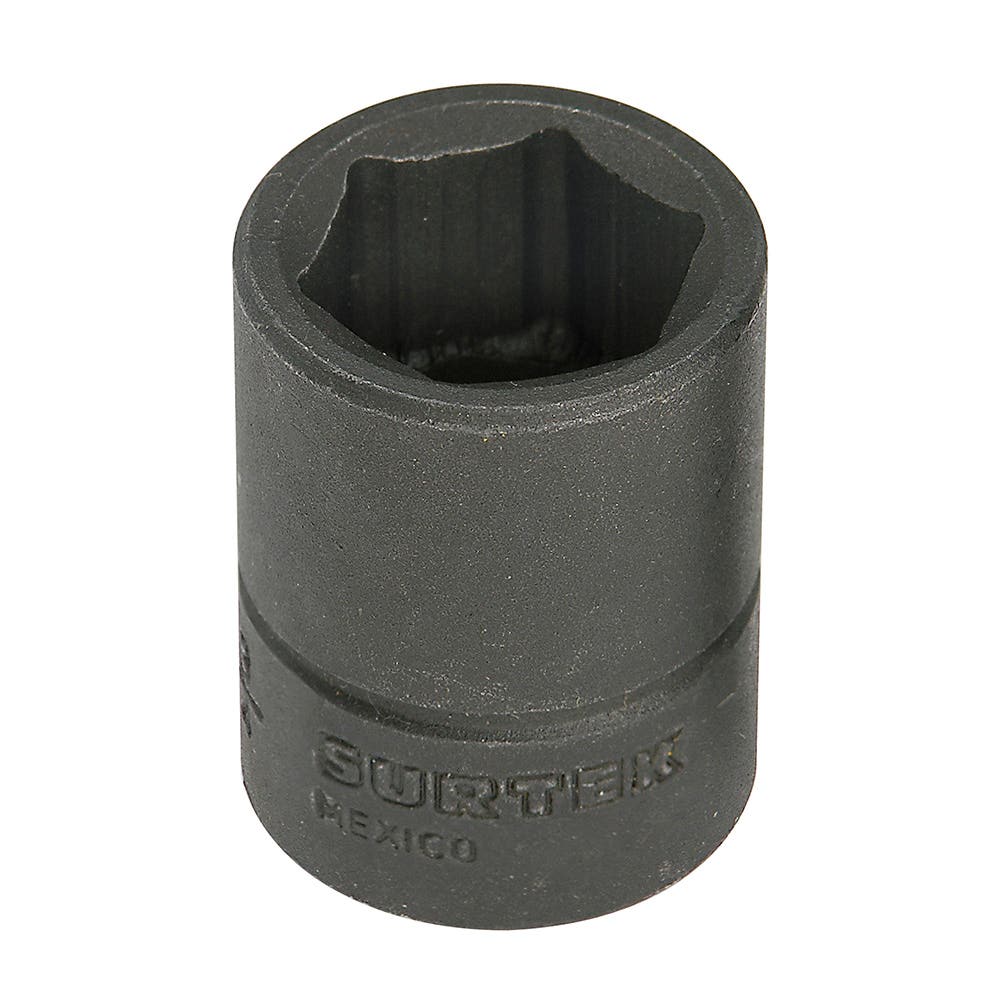 Dado de impacto cuadro de 1/2", 6 puntas, en pulgadas, 3/4" Surtek