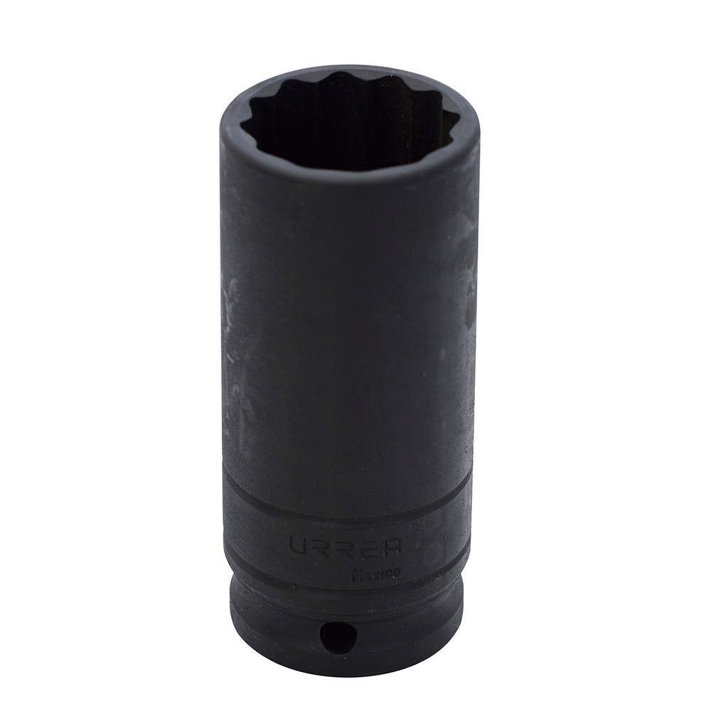 Dado de impacto largo cuadro de 1/2", 12 puntas, en pulgadas, 1-3/16" Urrea