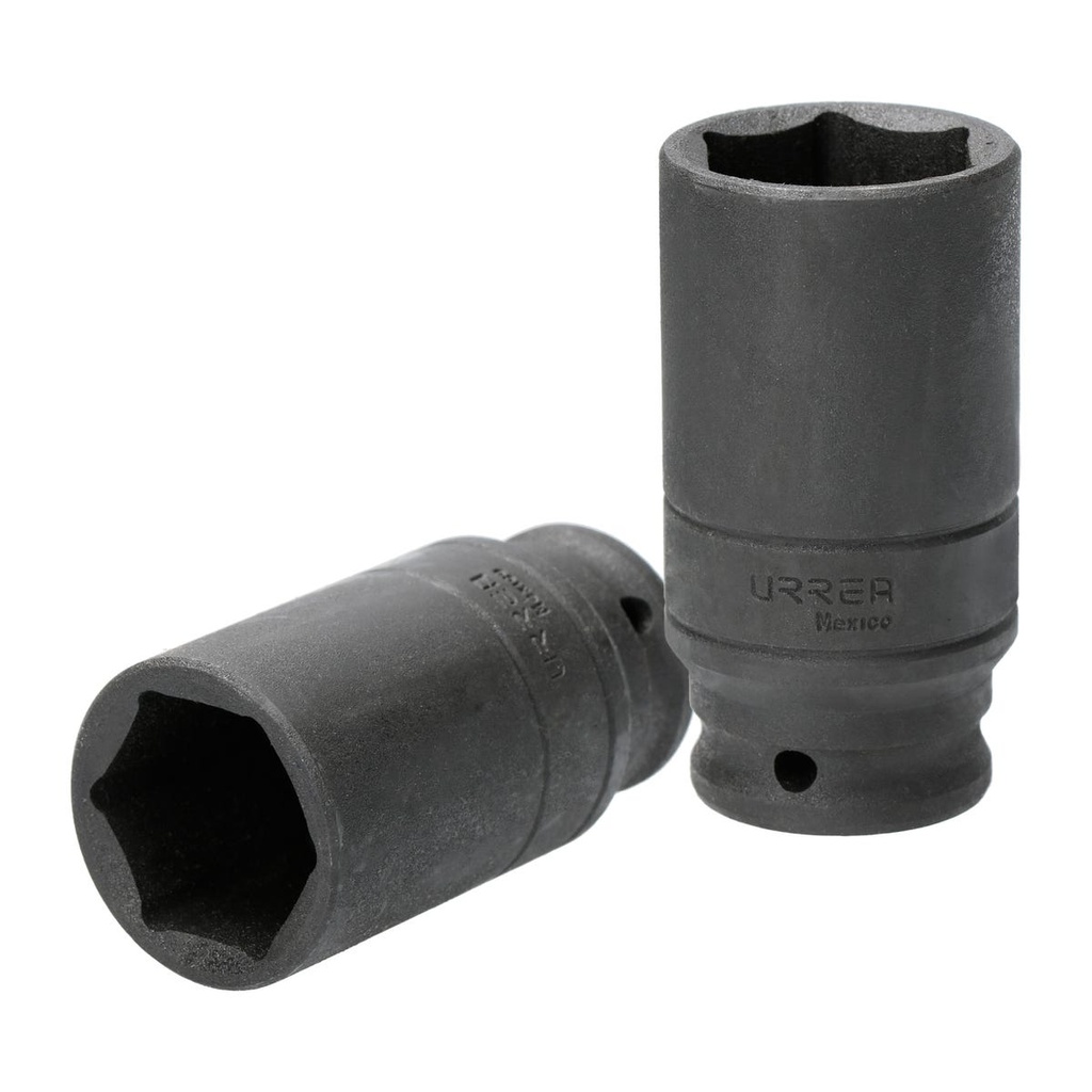 Dado de impacto largo cuadro de 1/2", 6 puntas, métrico, 30 mm Urrea