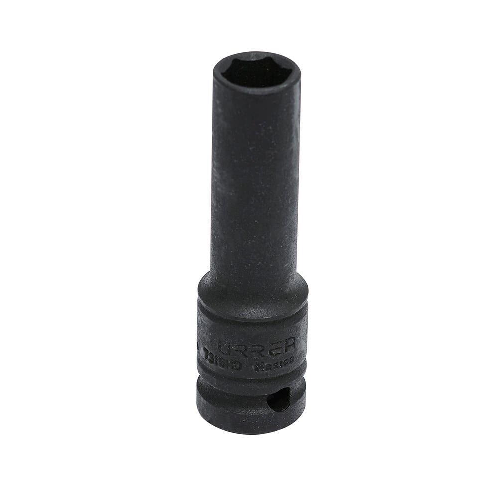 Dado de impacto pared delgada cuadro de 1/2", 6 puntas, en pulgadas, 1/2" Urrea