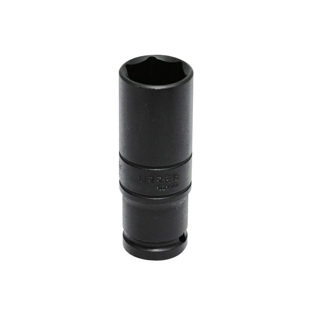 Dado de impacto pared delgada cuadro de 1/2", 6 puntas, en pulgadas, 1-1/4" Urrea