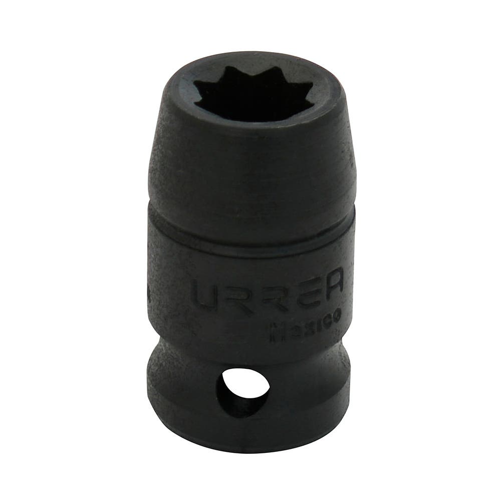 Dado de impacto cuadro de 1/2", 8 puntas, en pulgadas, 9/16" Urrea